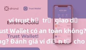 ví trust hỗ trợ giao dịch nào Trust Wallet có an toàn không? Đánh giá ví điện tử cho người Việt